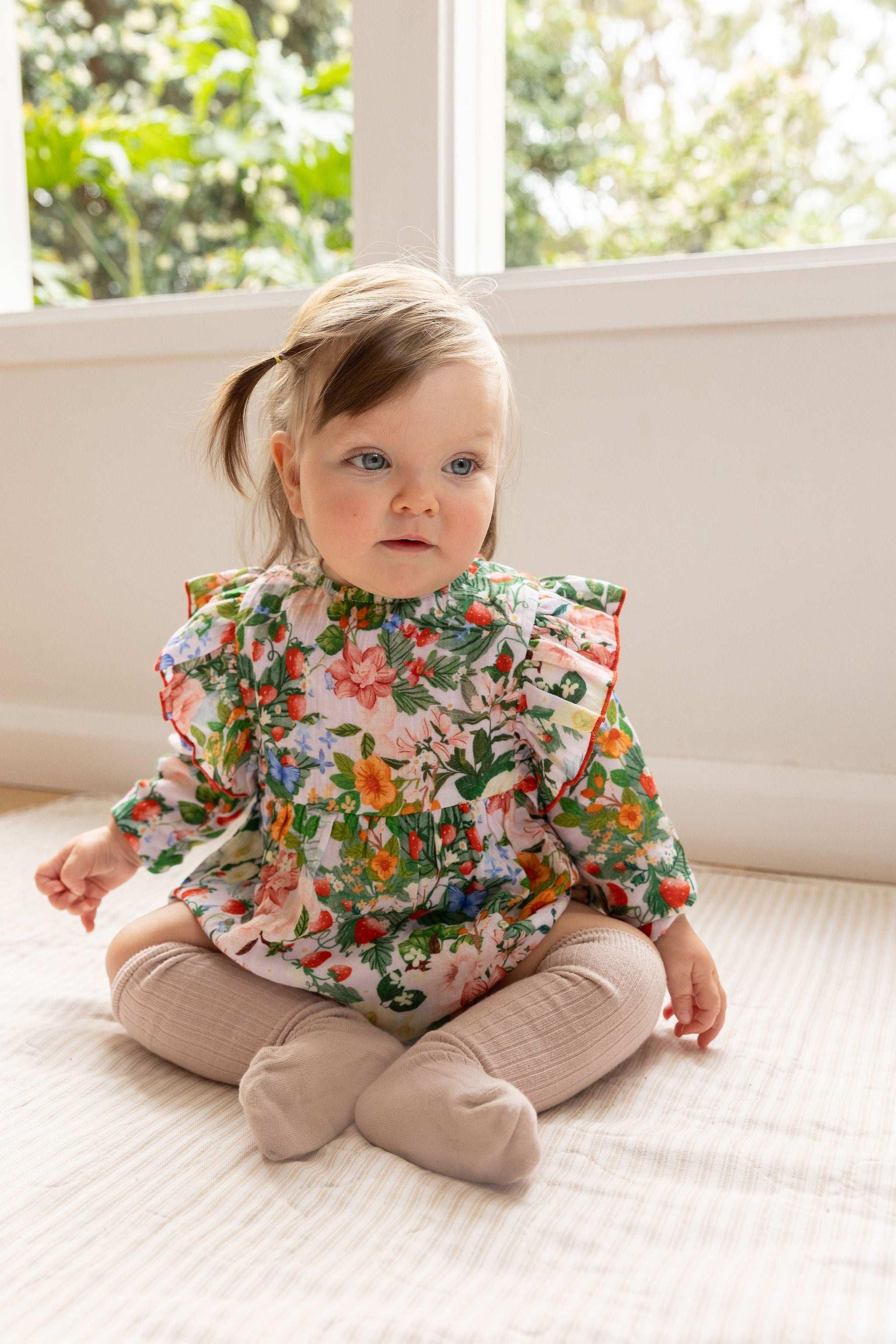 Carla Playsuit - Strawberry Pink - ALEX & ANT