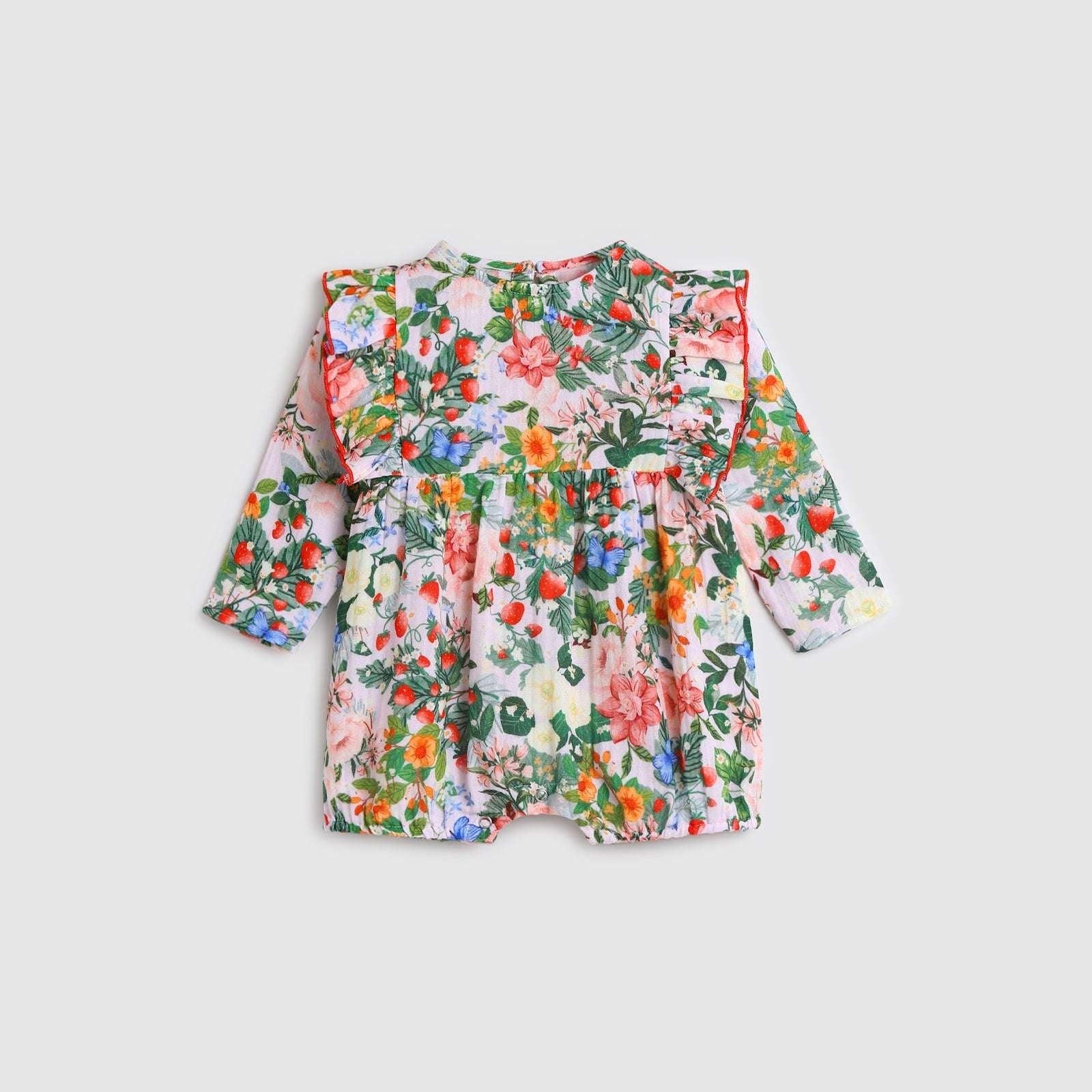 Carla Playsuit - Strawberry Pink - ALEX & ANT