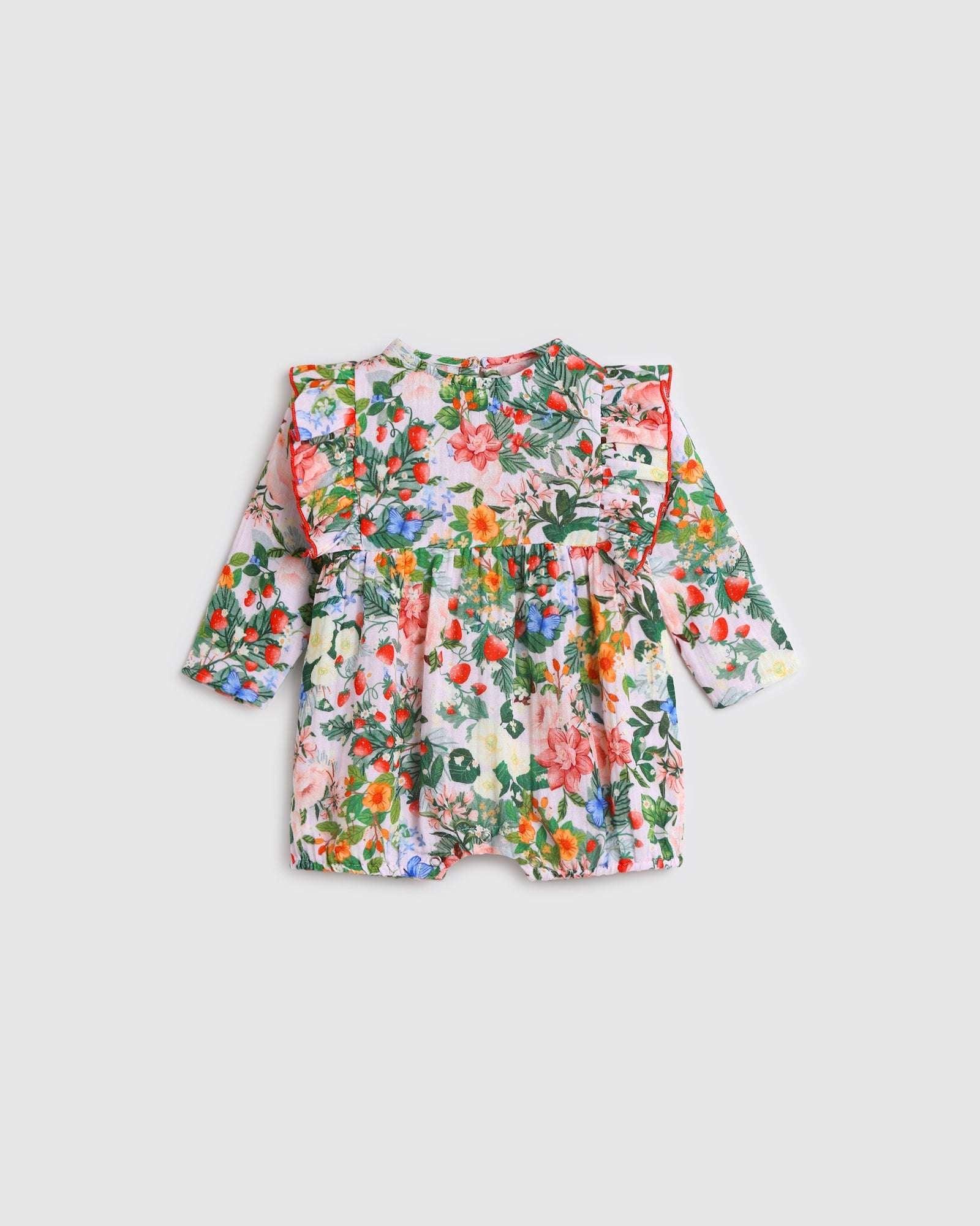 Carla Playsuit - Strawberry Pink - ALEX & ANT