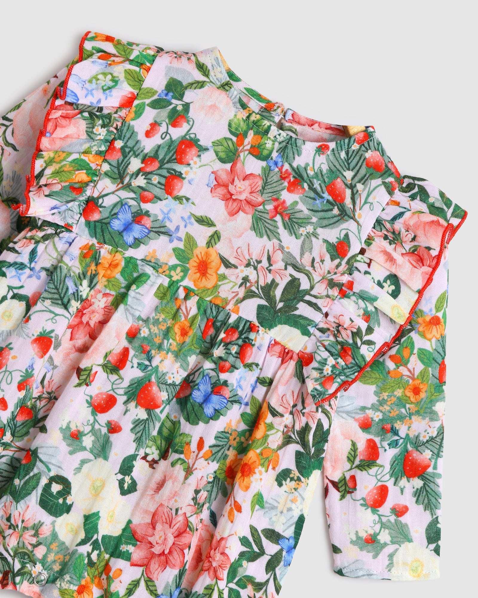 Carla Playsuit - Strawberry Pink - ALEX & ANT