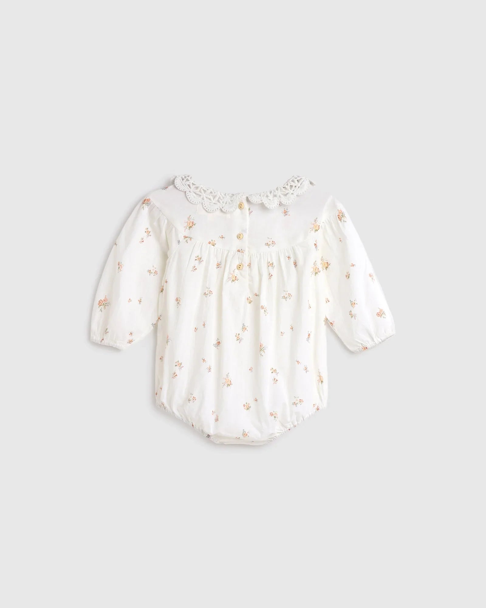 Crochet Collar Playsuit - Chintz - ALEX & ANT