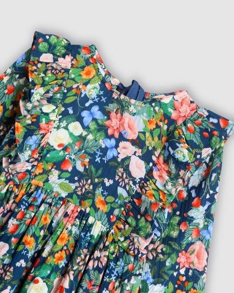 Daisy Dress - Strawberry Navy - ALEX & ANT