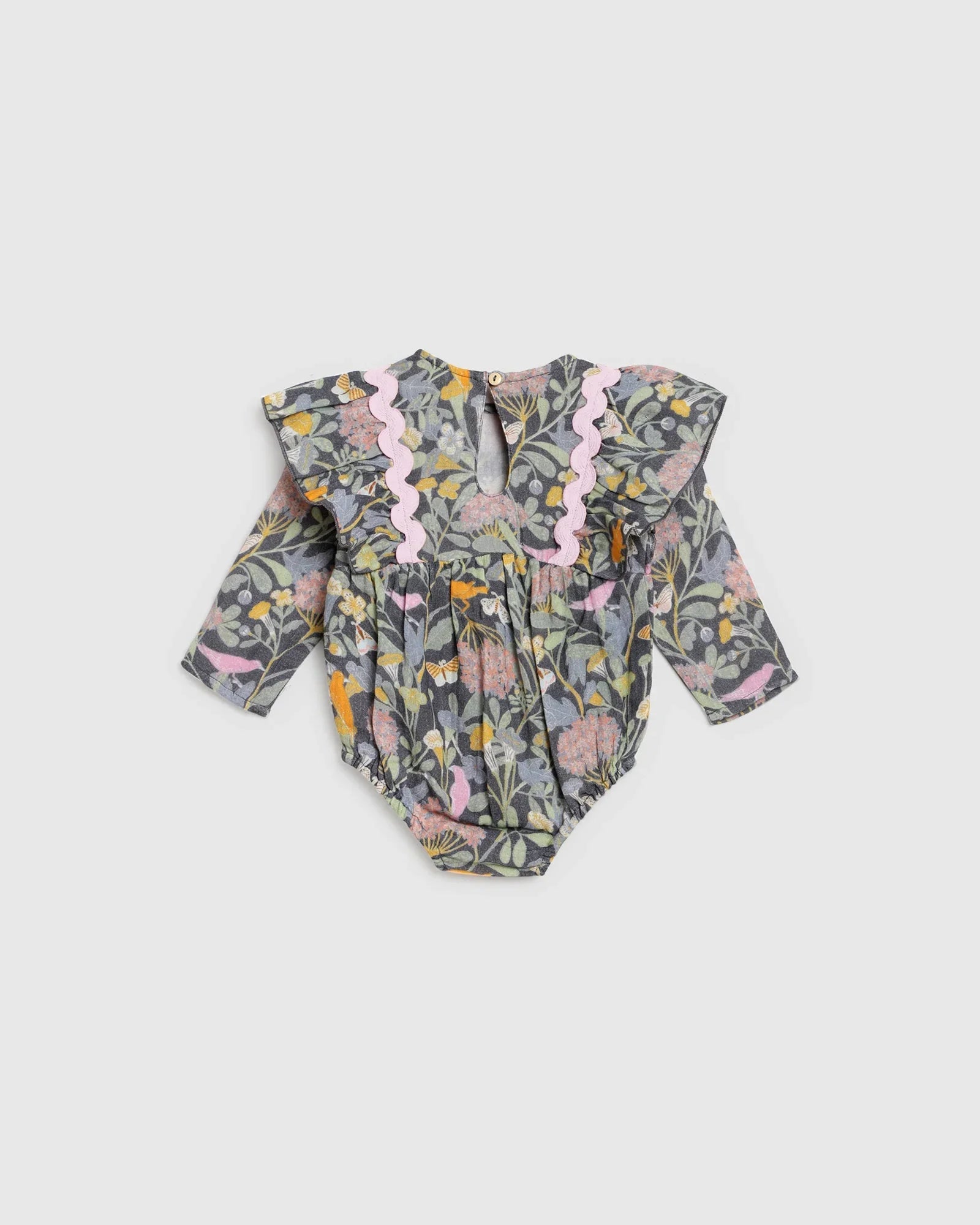 Elenora Playsuit - Botanical Navy - ALEX & ANT