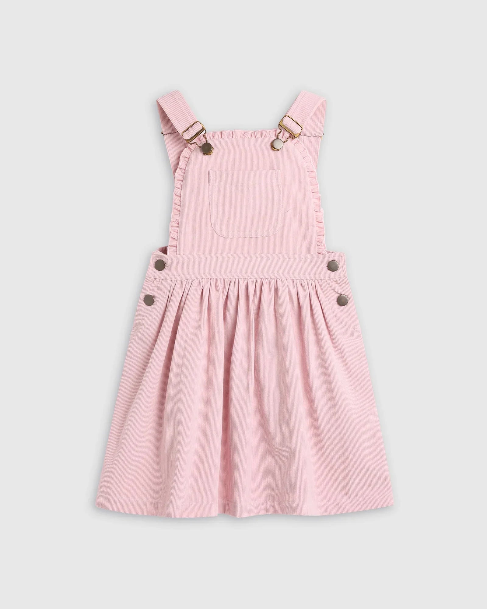 Ellie Pinafore Dress - Happy Pink - ALEX & ANT