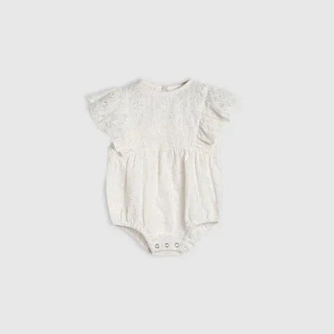Ellie Playsuit - Natural Lace - ALEX & ANT