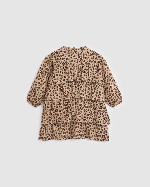 Frou Frou Dress - Leopard - ALEX & ANT
