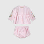 Grace Set - Pink/White Stripe - ALEX & ANT