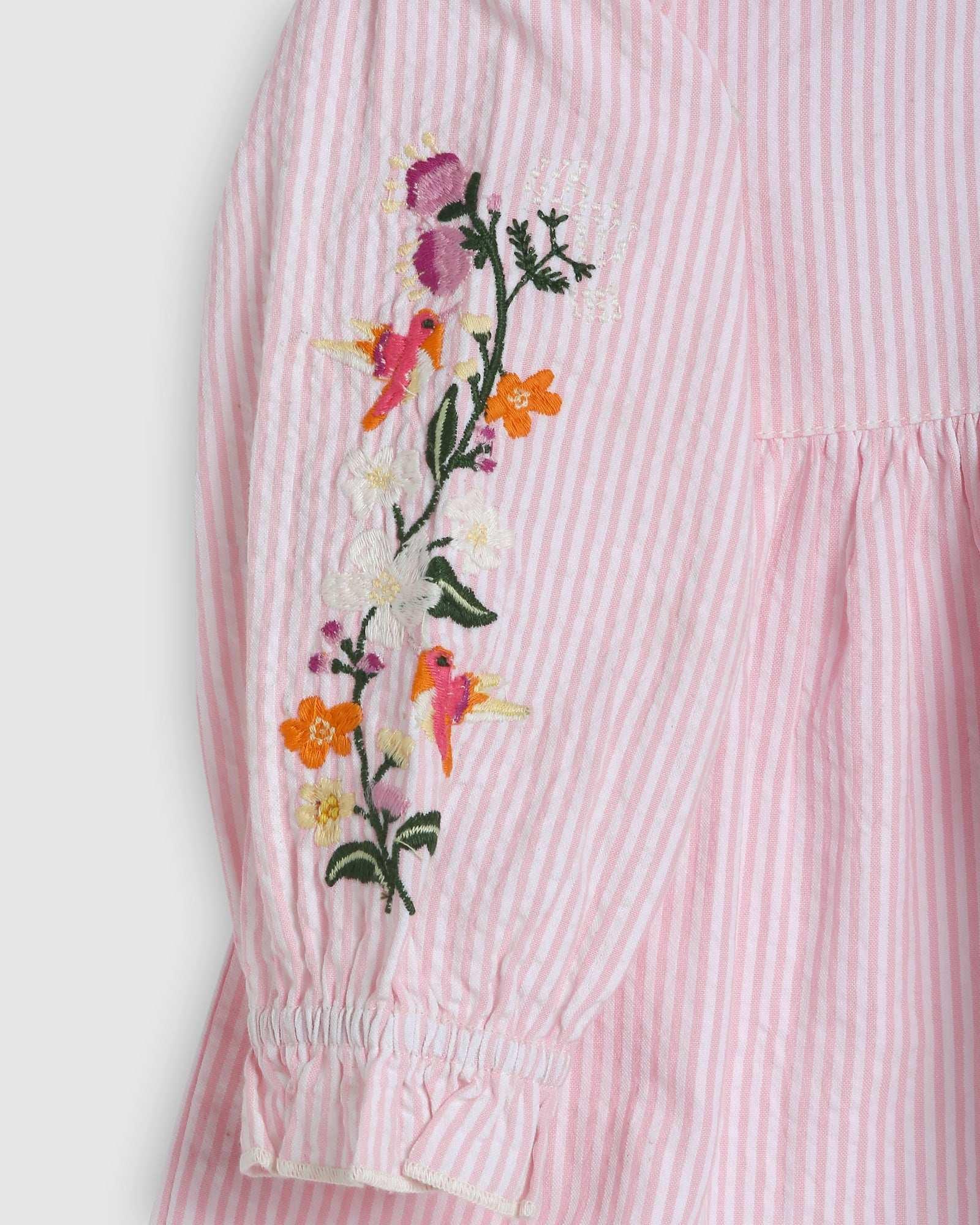 Grace Set - Pink/White Stripe - ALEX & ANT