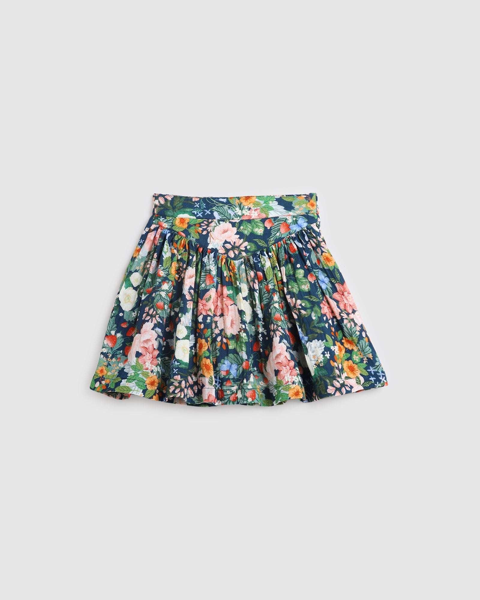 Hazel Skirt - Strawberry Navy - ALEX & ANT