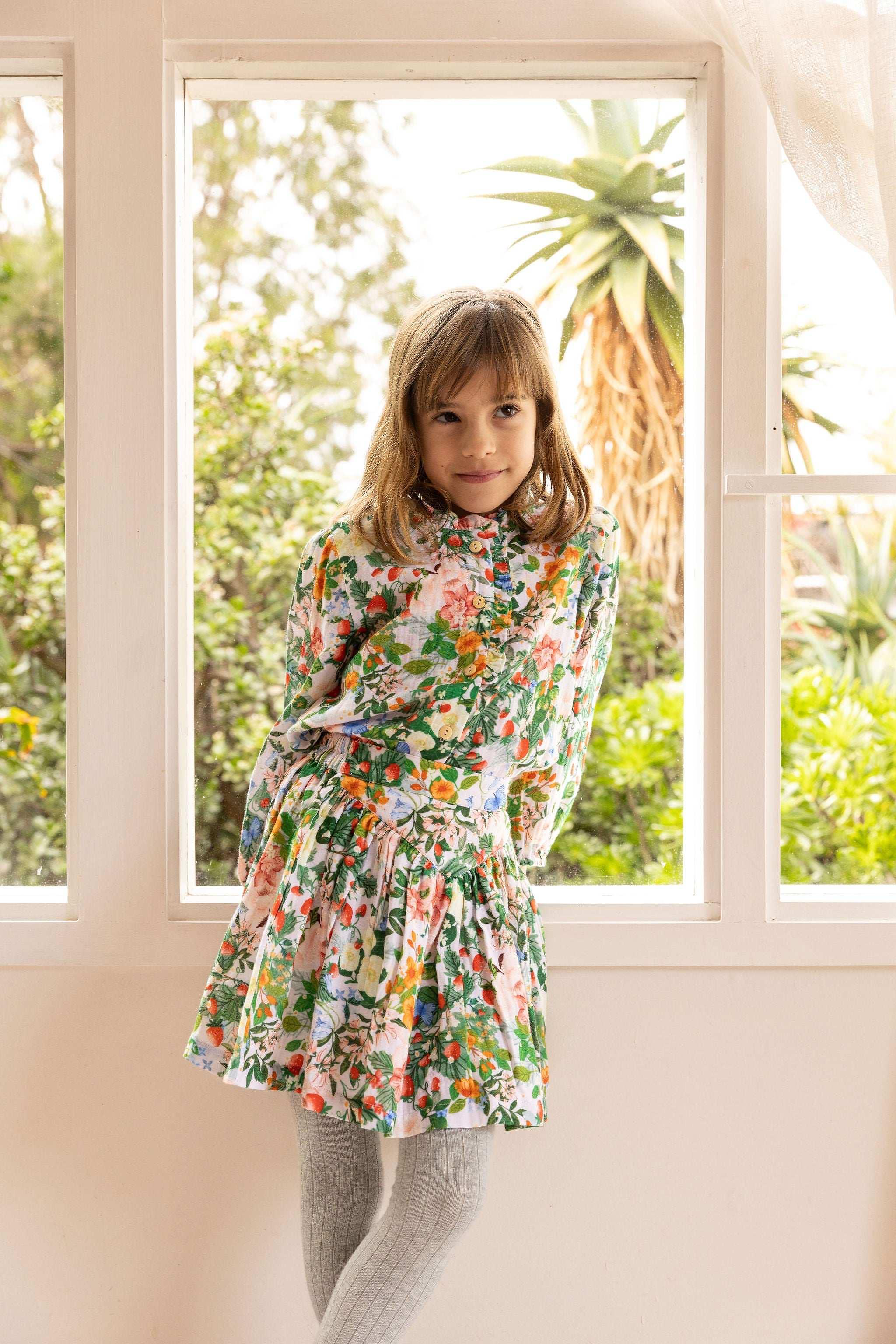 Hazel Skirt - Strawberry Pink - ALEX & ANT