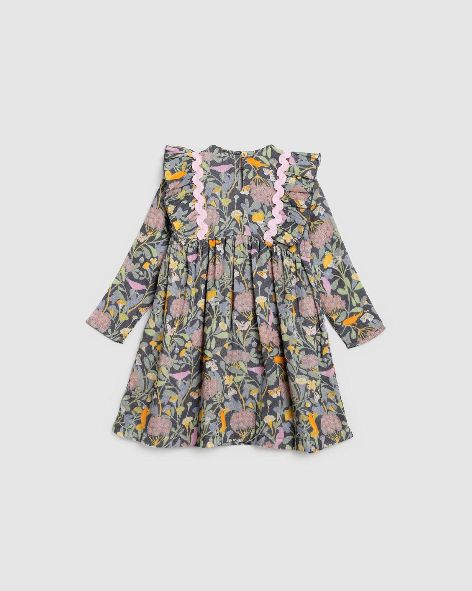 Ingrid Dress - Botanical Navy - ALEX & ANT
