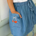 Laura Skirt - Chambray - ALEX & ANT