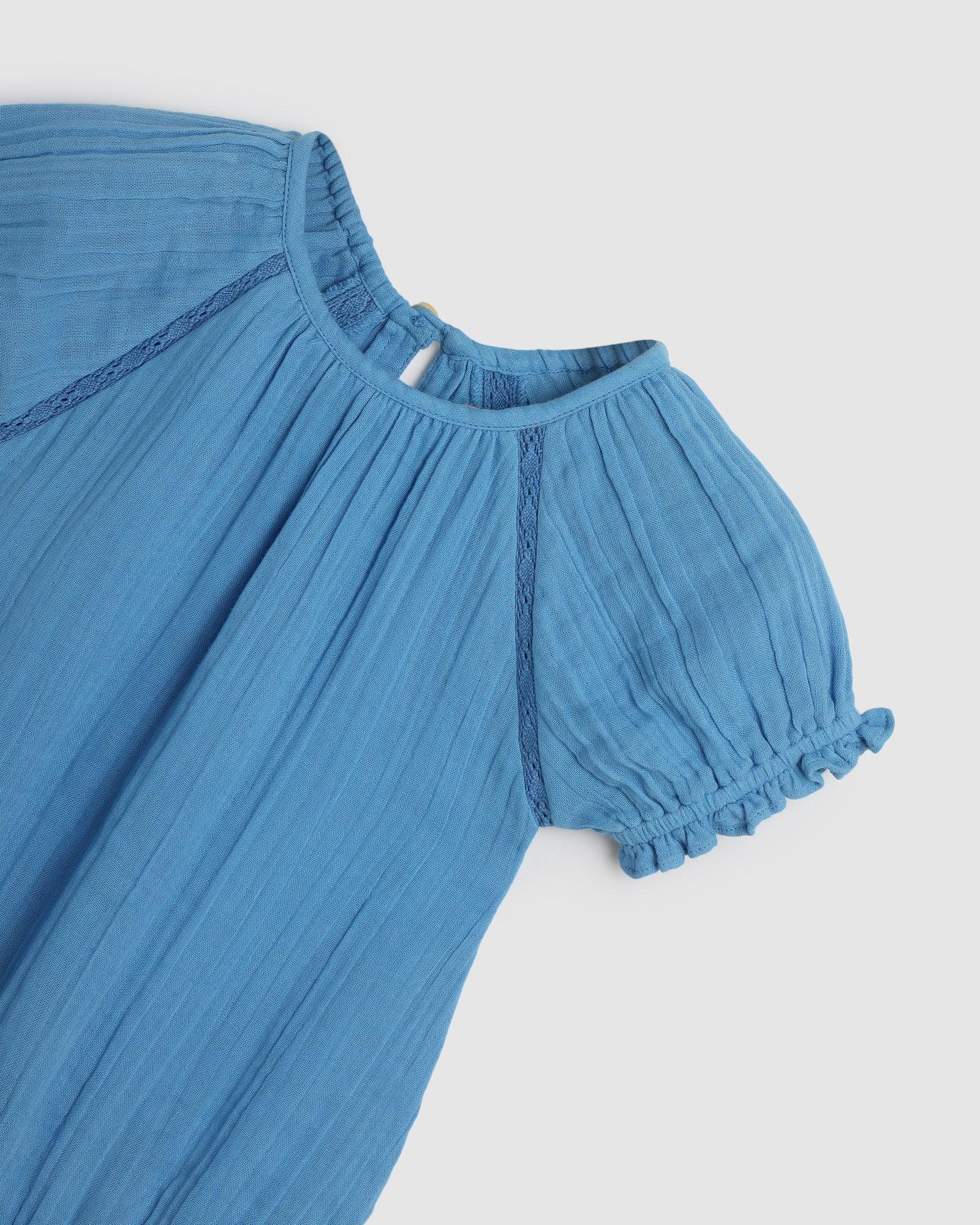 Lennie Playsuit - Sky Blue - ALEX & ANT