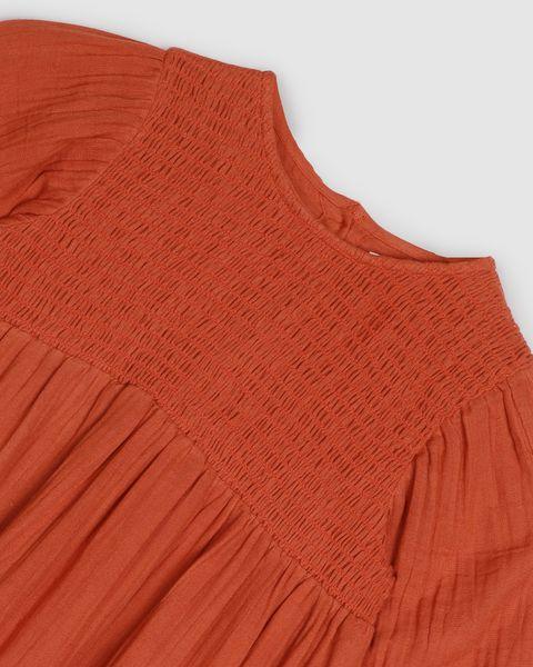 Lilly Smock Dress - Flame Red - ALEX & ANT