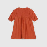 Lilly Smock Dress - Flame Red - ALEX & ANT