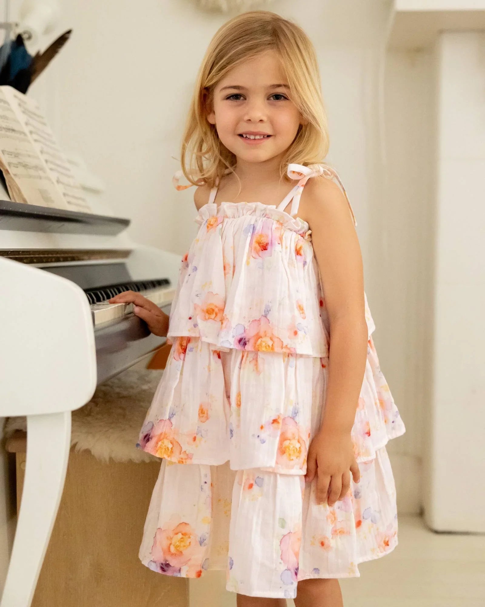 Lucia Dress - Rose - ALEX & ANT