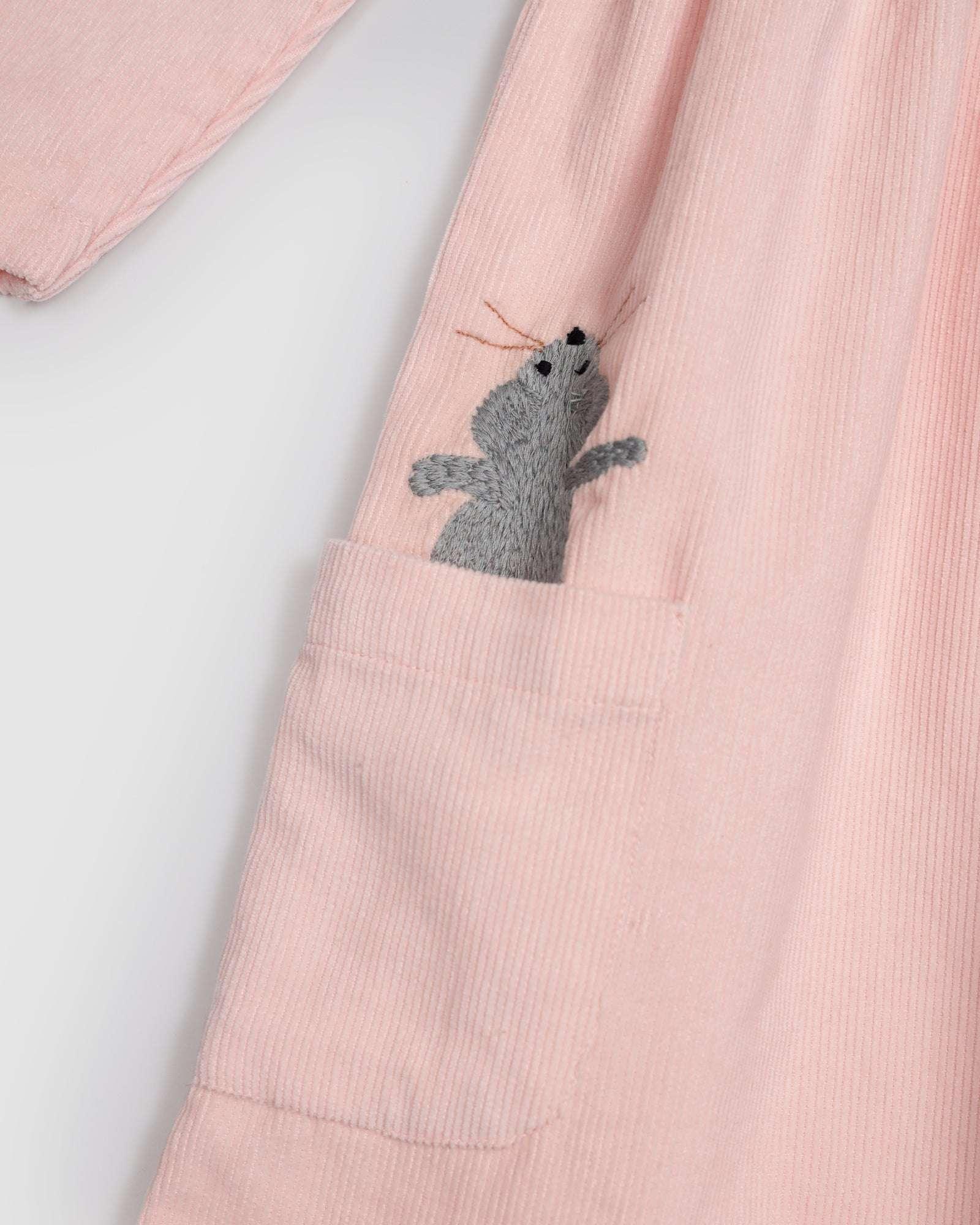 Lucy Mouse Dress - Baby Pink Mouse - ALEX & ANT