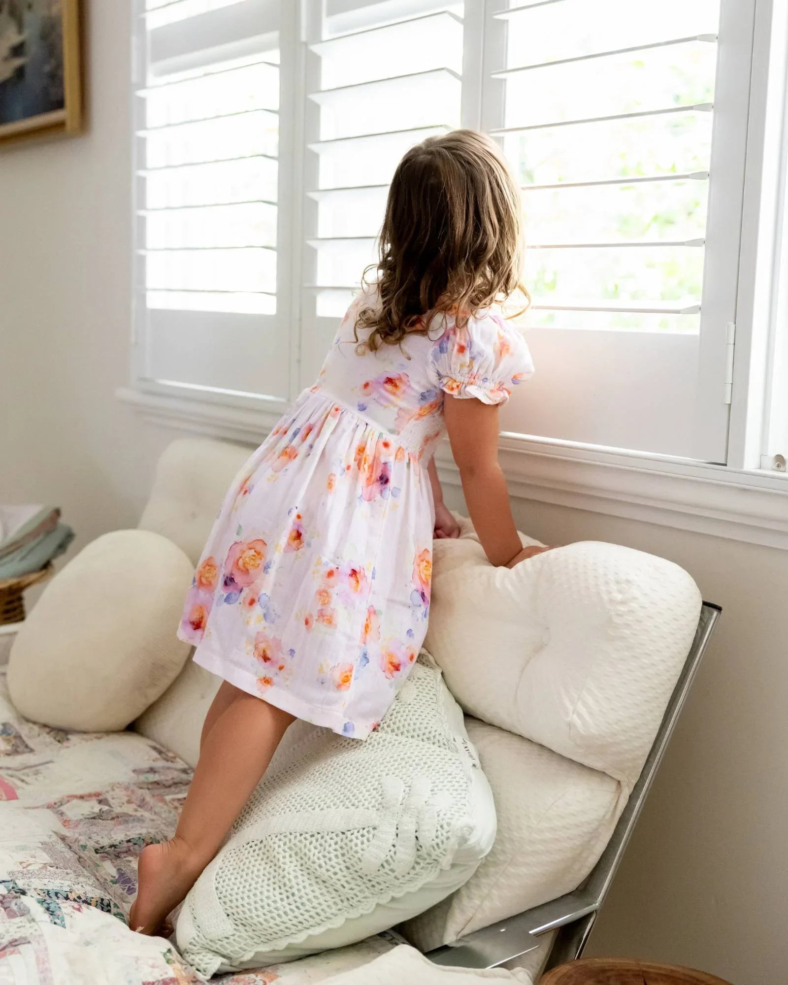 Luella Dress - Roses - ALEX & ANT