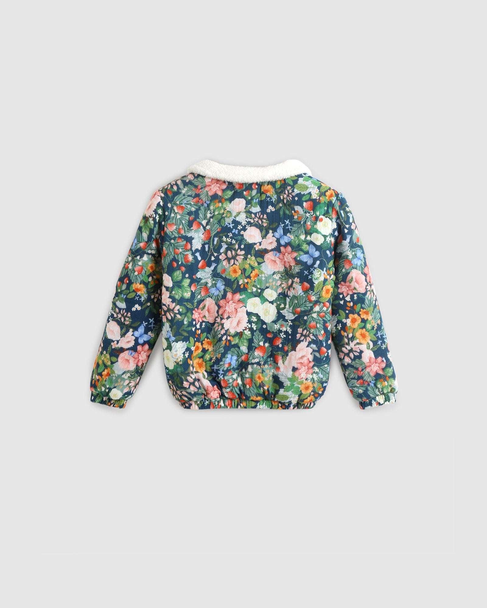 Mabel Jacket - Strawberry Navy - ALEX & ANT