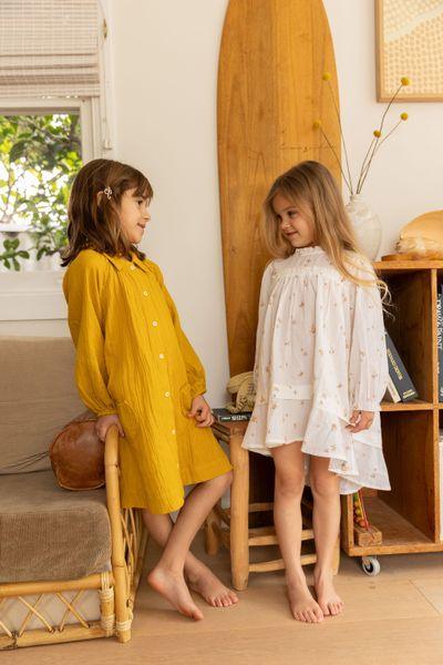 Marybel Dress - Mustard - ALEX & ANT
