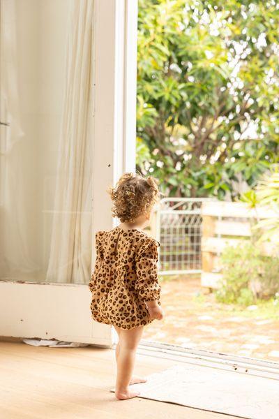 Ophelia Playsuit - Leopard - ALEX & ANT