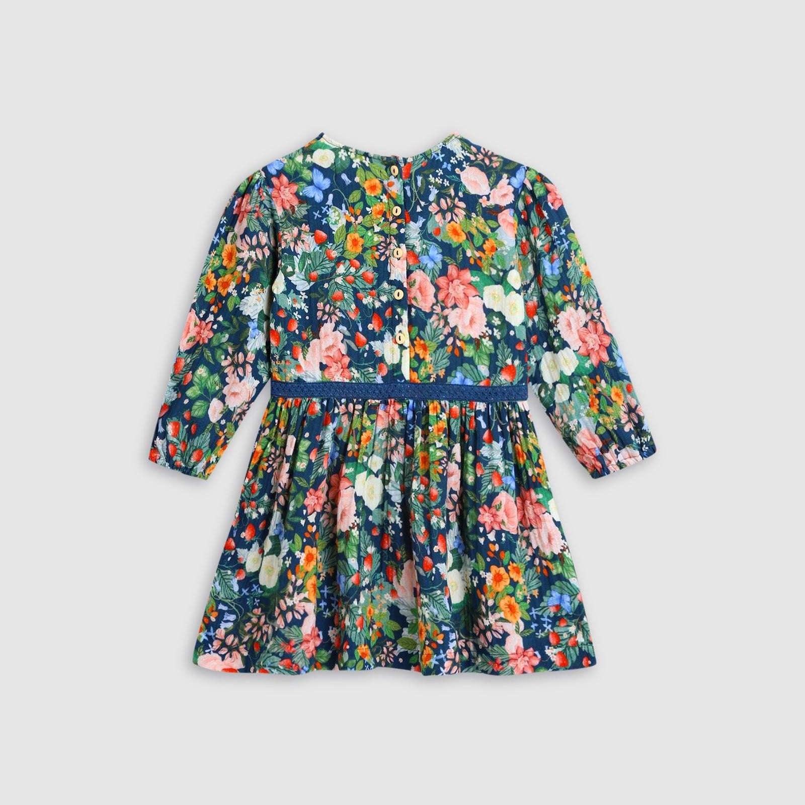 Primrose Dress - Strawberry Navy - ALEX & ANT