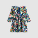 Daisy Dress - Strawberry Navy