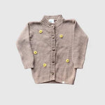 Sunflower Cardigan - Mocha - ALEX & ANT