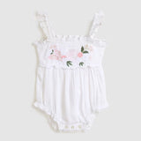 Vienna Playsuit - White