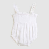 Vienna Playsuit - White
