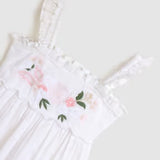 Vienna Playsuit - White
